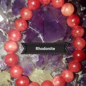Rhodonite bracelet